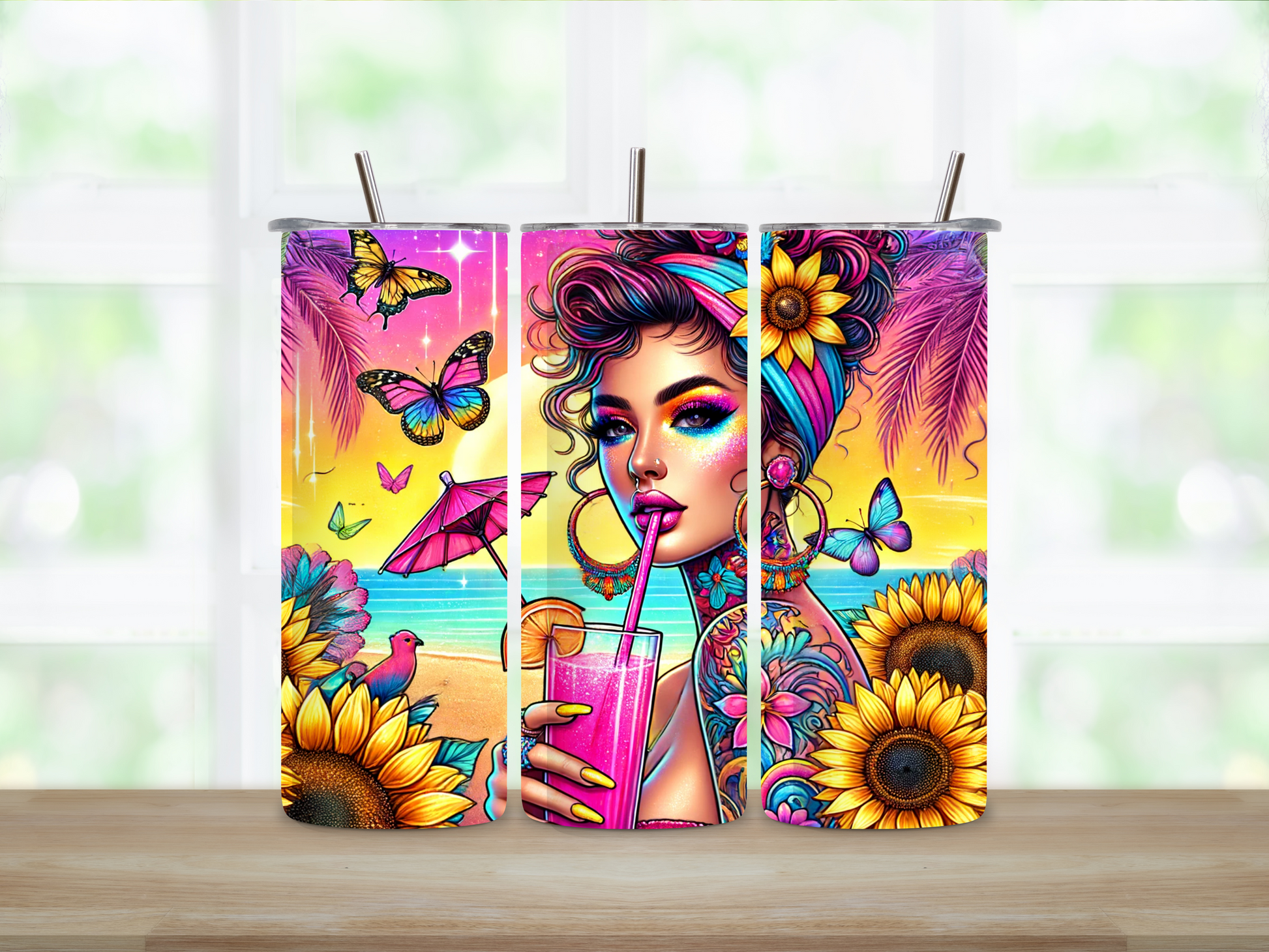 Sunflower Summer Tumbler