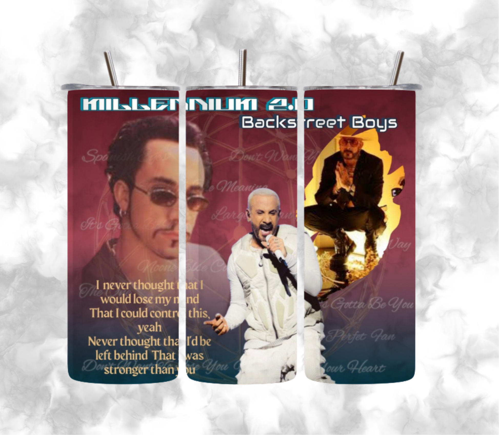 BSB Shimmer Tumblers – Millennium Album Inspired Designs