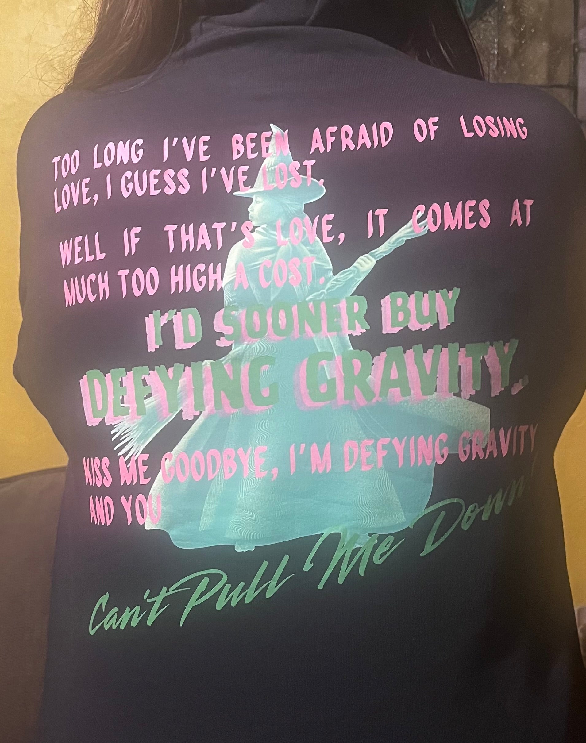 Elphaba Defying Gravity Hoodie