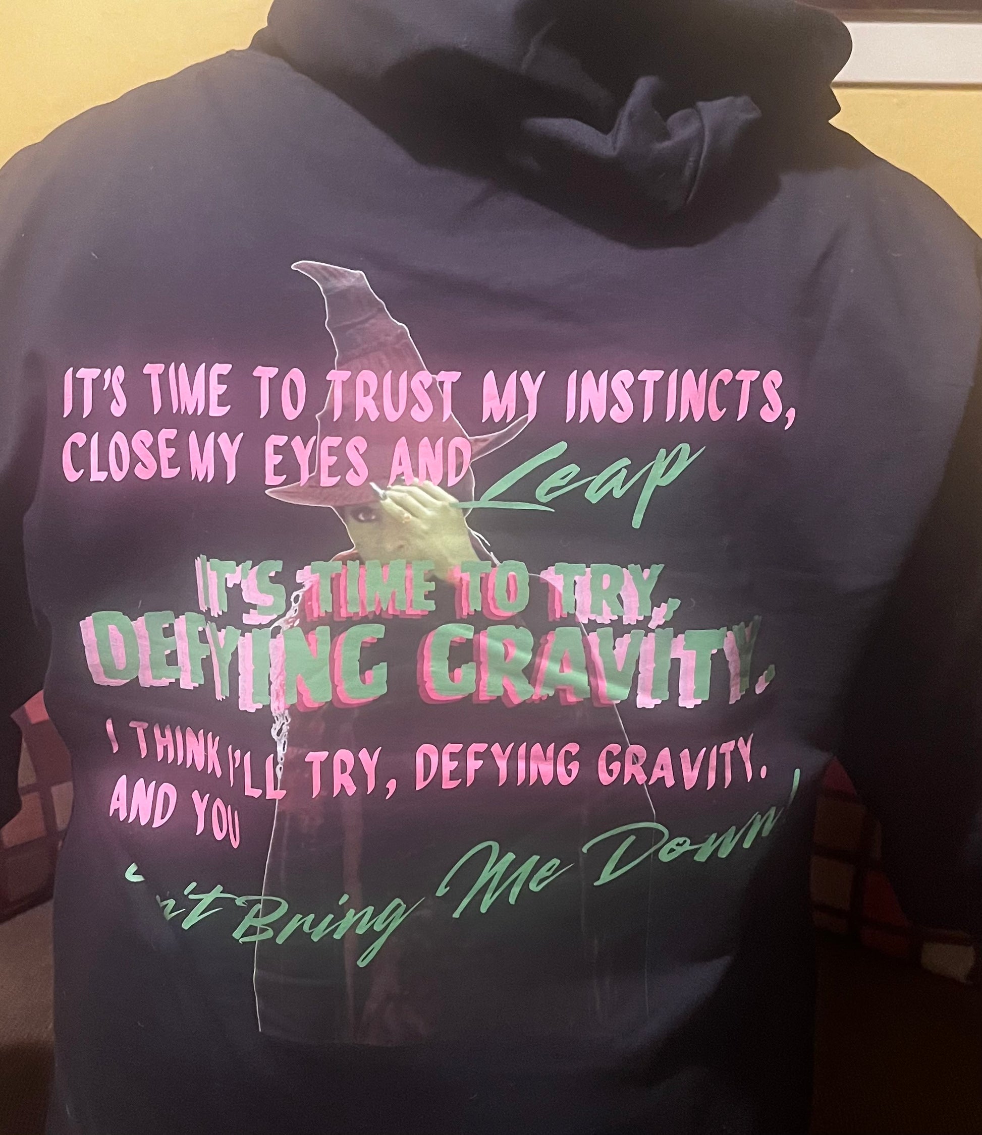 Elphaba Defying Gravity Hoodie