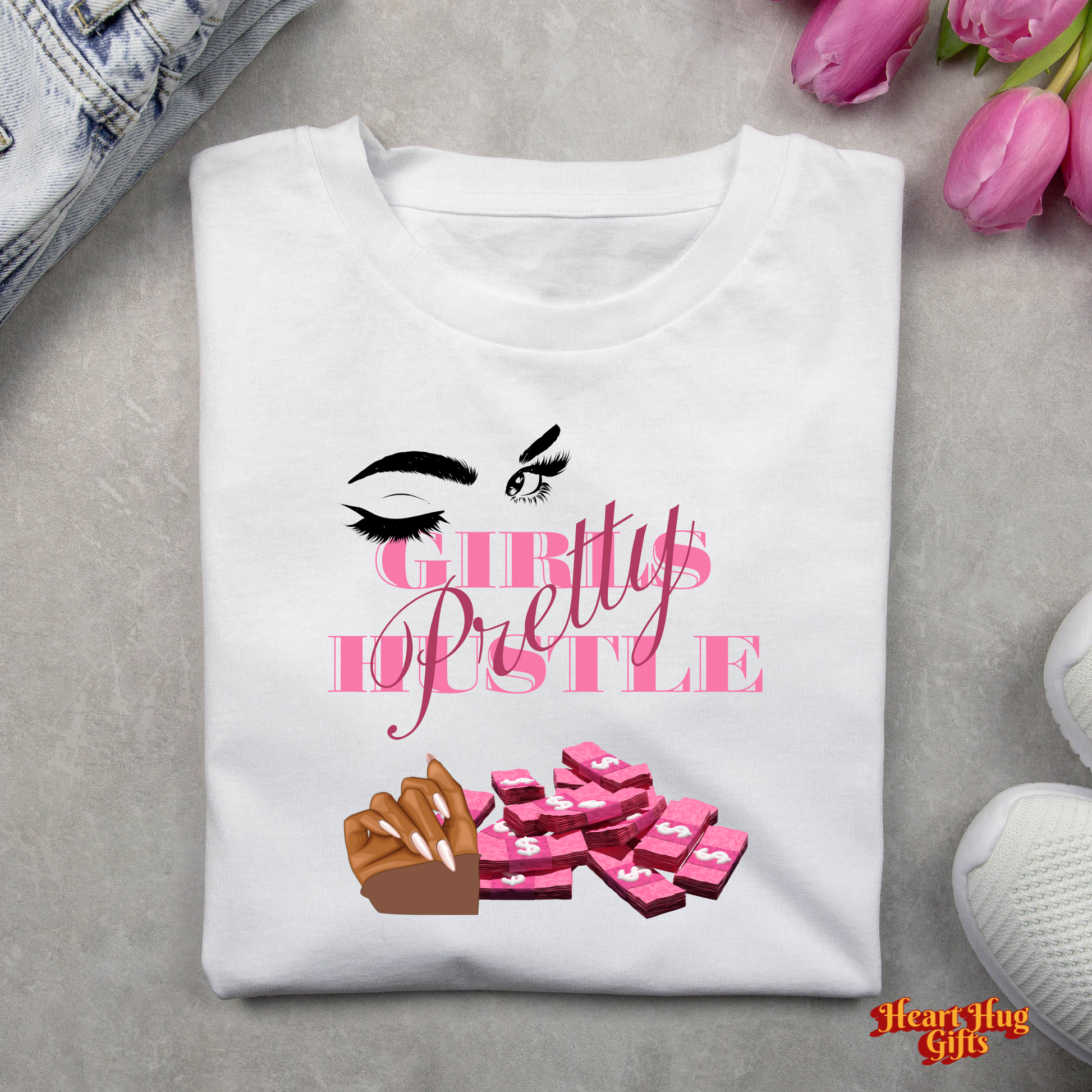 Pretty Girls Hustle Tee