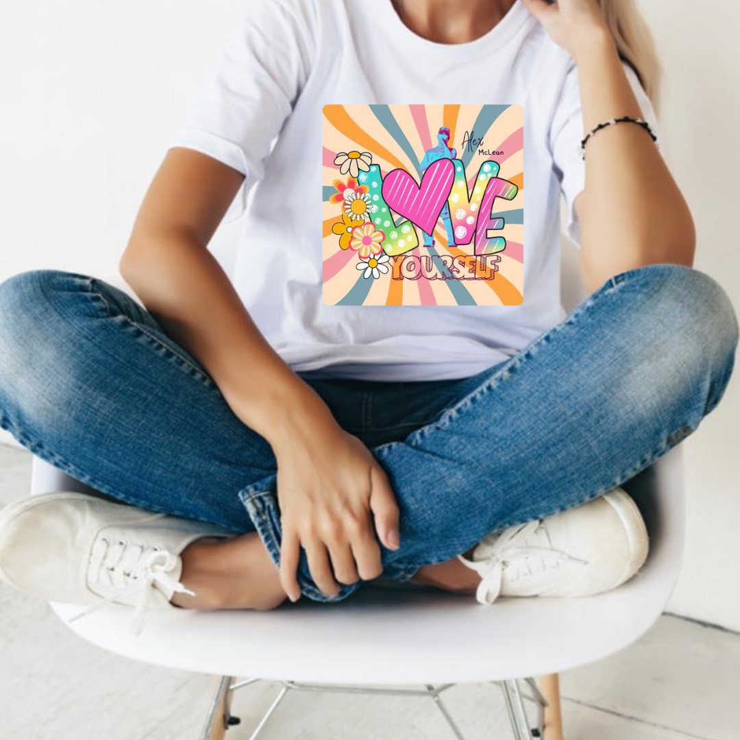 Retro Love Tee 2x and 3x